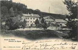 Suisse -ref C468- Gimel Les Bains - Pension Du Signal  - Carte Bon Etat - - Gimel