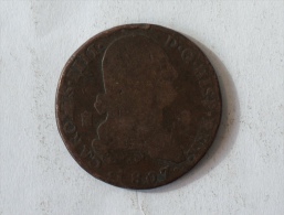 ESPAGNE 8 MARAVEDIS 1807 CAROLUS IIII - Münzen Der Provinzen