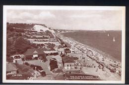 RB 979 - 1955 Postcard - The Cliffs & Sands - Alum Chine Bournemouth Hampshire - Now Dorset - Bournemouth (until 1972)