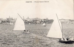 PERTH FROM SWAN RIVER CARTE PRECURSEUR - Perth