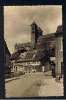 RB 979 - 1961 Real Photo Postcard - Schloss Und Dom - Quedlinburg Germany - 10pf Rate - Special Postmark - Quedlinburg