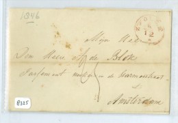 E.o. VOORLOPER * BRIEFOMSLAG Uit 1846 Uit ZWOLLE Naar AMSTERDAM  (8325) - ...-1852 Prephilately