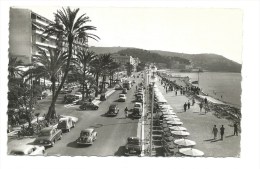 @ CPSM NICE, AUTOS VOITURES ANCIENNES, Format 9 Cm Sur 14 Cm Environ, ALPES MARITIMES 06 - Traffico Stradale – Automobili, Autobus, Tram