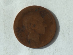 ESPAGNE 10 CENTIMOS 1877 - Münzen Der Provinzen