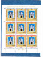 Jugoslawien 1970 Michel 1381 Kleinbogen Postfrisch - Blocks & Sheetlets