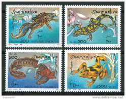1996 Somalia Fauna Rettili Marini Marine Reptiles Repties Marins Set MNH** - Somalia (1960-...)
