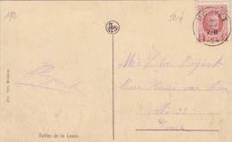 BEL28/ COB 192 Houyet Pour Evere Sur CP Vallée De La Lesse - Lettres & Documents