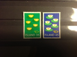 IJsland / Iceland - Postfris / MNH, Complete Serie Waterlelies 1977 - Ongebruikt