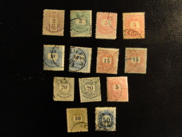 Divers 1874-98 - Used Stamps