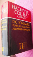 Dictionnaire Français-allemand Allemand-français  HACHETTE COLLINS SUPER GEM - Dictionaries