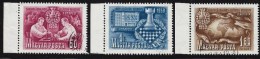HUNGARY - 1950. World Chess Championship Matches/Sport  Cpl.Set  XII.  USED!! Mi 1092-1094. - Used Stamps