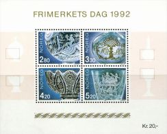 NE3754 Norway 1992 Glass Crafts S/S(4)  MNH - Unused Stamps