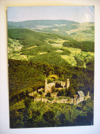 Germany: Luftkurort Bensheim-Auerbach A.d. Bergstraße Burgruine Auerbcher Schloß Blick Auf Neunkirchen Höhe - 1976 Used - Bensheim