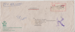 India 1977  Tibetan Homes Foundation, Gadenling, Mussooree, Dehradun  To SOS Austria# 81451   Inde  Indien - Lettres & Documents