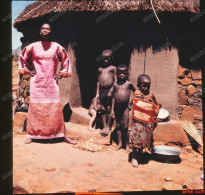 AFRICA,Shirtless Boys With Fashion Mother, Old Slide - Unclassified