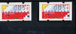 NEDERLAND POSTFRIS MINT NEVER HINGED POSTFRISCH EINWANDFREI AUTOMATEN MARKEN MICHEL 1 MIT ZAHLNUMMER - Franking Machines (EMA)