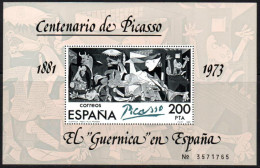Espagne. Feuillet N° 29. Centenaire De Picasso. El "Guernica" En Espana. - Blocs & Hojas