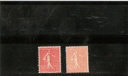 FRANCE  VARIETES N°201 *  ORANGE VIF - Neufs