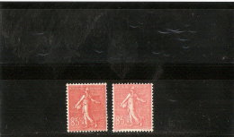 FRANCE  VARIETES N°204A * ROSE PALE   2 NUANCES - Nuevos