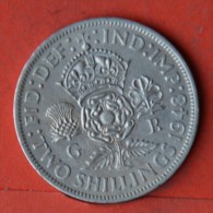 GREAT BRITAIN  2  SHILLING  1948   KM# 865  -    (Nº05567) - J. 1 Florin / 2 Shillings