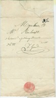 BELCELE  9 APRIL 1828 Naar GENT - 1815-1830 (Periodo Olandese)