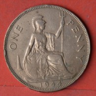 GREAT BRITAIN  1  PENNY  1944   KM# 845  -    (Nº05584) - D. 1 Penny