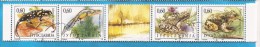 1995  2707-10   JUGOSLAVIJA  FAUNA LORCHE    WWF   STRIP USED - Used Stamps