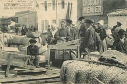 Challans : La Foire Des Minés - Marchandes De Paniers - Challans