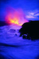 (N61-095 )  Vulkan Volcano Volcan Volcán Vulkanen , PRE-STAMPED CARD, Postal Stationery - Vulkane