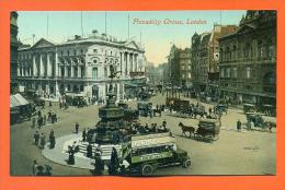 Angleterre - Londres  "  Piccadilly Circus  "  Carte Glacée - Piccadilly Circus