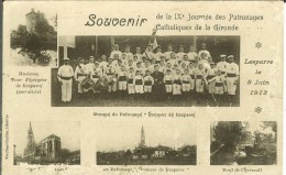 CPA  LESPARRE, Souvenir De La IXe Journée Des Patronages Catholiques Juin 1913 9306 - Lesparre Medoc