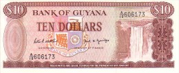 GUYANA   10 Dollars  Emission De 1989   Pick 23 D     ***** BILLET  NEUF ***** - Guyana