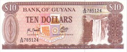 GUYANA   10 Dollars  Non Daté   Pick 23 F  Signature 9        ***** BILLET  NEUF ***** - Guyana