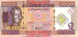 GUINEE  1 000 Francs Guinéens  Emission De 2010  Commemoratif 50ème Anniversaire De La Mon      ***** BILLET  NEUF ***** - Guinea