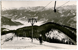 CARTE PHOTO ZELL AM SEE - SCHILIFT BREITECKALPE AUF DER SCHMITTENHOHE - Zell Am See