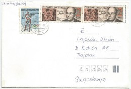 Czechoslovakia 1992. Letter Cover Sent To  Yugoslavia - Brieven En Documenten
