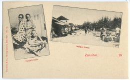 CPA TANZANIE - ZANZIBAR - SWAHILI GIRLS - MARKET STREET - Tanzanie