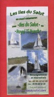 VP - Catamaran Visite Iles Du Salut En Guyane - Bateau - Voilier - DOM TOM - Bagne - 3 Scans - Sonstige & Ohne Zuordnung