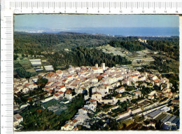 BIOT  -  Vue Générale Aérienne Avec Vue Sur La Côte Et La Mer - Biot