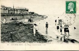 N°37122 -cpa Luc Sur Mer -la Plage à Marée Haute- - Luc Sur Mer