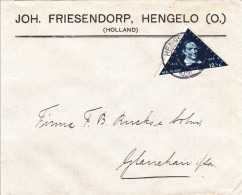 NEDERLAND - 1936 - YVERT N°287 SEUL SUR LETTRE De HENGELO => GLAUCHAU (GERMANY) - Lettres & Documents