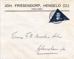 NEDERLAND - 1936 - YVERT N°287 SEUL SUR LETTRE De HENGELO => GLAUCHAU (GERMANY) - Brieven En Documenten