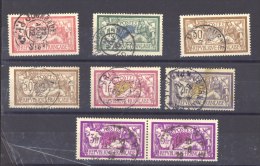 CLX 083  -  France  :  8 Timbres  (o)  , Tous TB  Obl. Journaux - Sammlungen