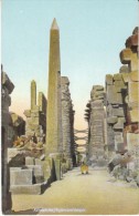 Karnak Phylon And Temple, Ruins Near Luxor Egypt, C1900s/10s Vintage Postcard - Luxor