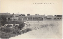 Alexandria Egypt, Ras-El-Tin Barracks, C1900s/10s Vintage Postcard - Alexandrië