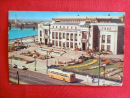 Ohio--   Columbus    City Hall  1954 Cancel Stamp Fell Off  Ref 1214 - Columbus