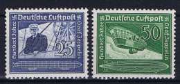 Deutsche Reich: Mi 669 - 670 MNH/** - Airmail & Zeppelin