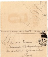 TB 14 - MILITARIA - Lettre En Franchise De Mr A . GARINET  G.V.C Poste 4 à ROUEN - Oorlog 1914-18