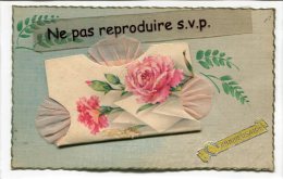 - Fête - Anniversaire - Magnifique, Petit Mot Dépliant, Que Le Bonheur, Fleurs, écrite, Peu Courante,  TBE, Scans. - Anniversaire