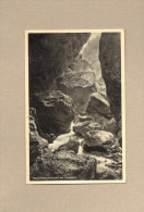 Dornbirn Rappenloch-Schlucht  Gelaufen 1932 Nach Deutschland Mit Ortswerbestempel 2 Bilder - Dornbirn